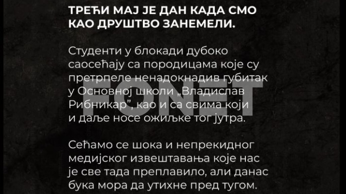 Da se "Ribnikar" ne ponovi